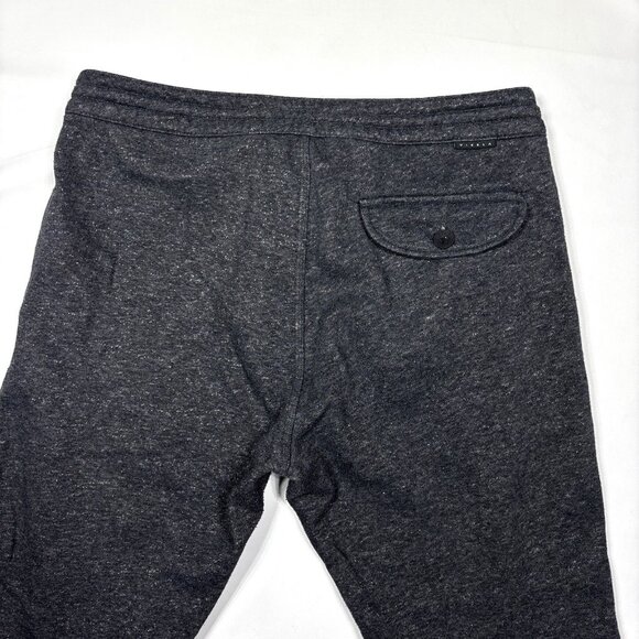 Vissla Heather Gray Fleece Sweatpants Joggers Tapered Slim Fit Mens M (31-32) - Picture 8 of 11